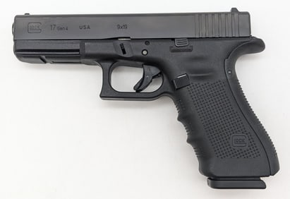 Glock Model 17 Gen 4 9mm Semi Auto Pistol