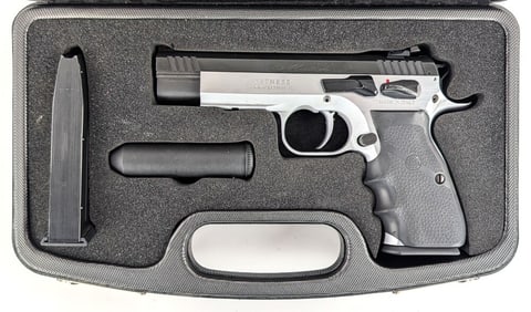 Tanfoglio Witness Match 9mm Semi Auto Pistol