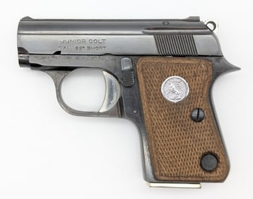 Colt Junior Colt .22 Short Semi Auto Pistol