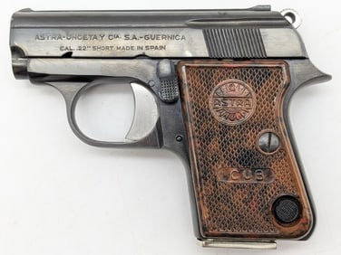 Astra Model 2000 Cub .22 Short Semi Auto Pistol
