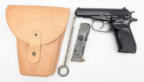 CZ Model 82 9 x 18mm Makarov Semi Auto Pistol w/ Holster