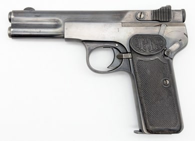 WWI German D.R.G.M. F.L. Selbstlader Langenhan 7.65mm Semi Auto Pistol