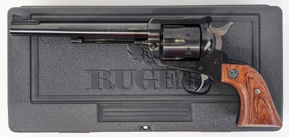 Ruger New Model Blackhawk .30 Carbine Revolver w/ Case