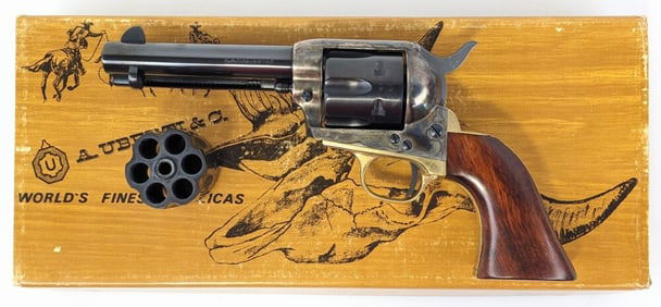 A. Uberti 1873 Regulator .44-40 & .44 Spl Single Action Revolver w/ Box
