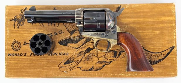 A. Uberti 1873 Regulator .45 LC & .45 ACP Single Action Revolver w/ Box