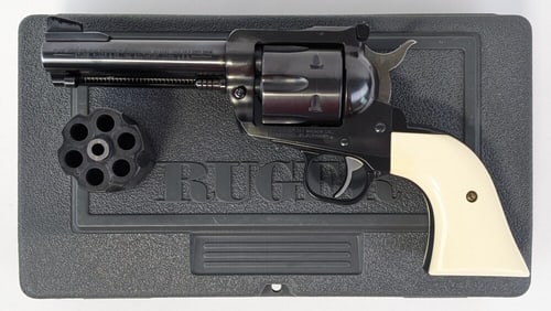 Ruger New Model Blackhawk .357 Mag / 9mm Revolver w/ Case