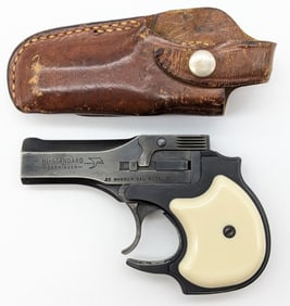 High Standard DM-101 .22 Mag 2-Shot Derringer w/ Holster