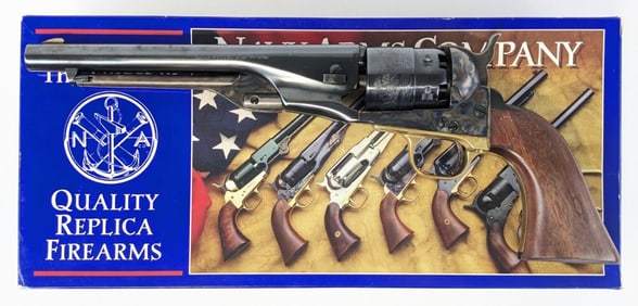 F.lli Pietta Navy Arms Co. 1860 Army .44 Cal Black Powder Revolver w/ Box