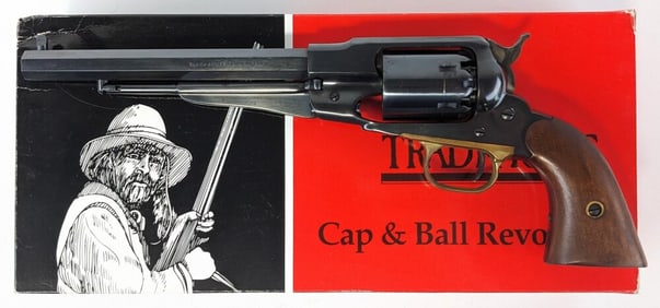 F.lli Pietta Traditions 1858 Remington Army .44 Cal Black Powder Revolver w/ Box