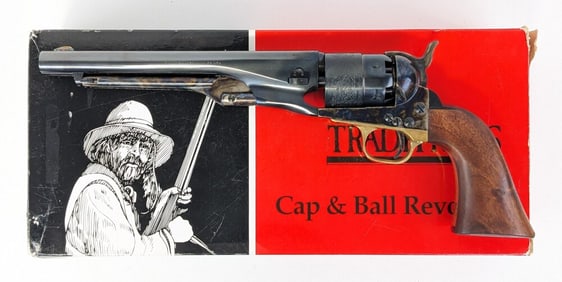 Traditions F. LLI Pietta 1860 Army .44 Cal Black Powder Percussion Revolver w/ Box