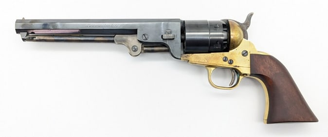 F. LLI Pietta Colt 1851 Navy .44 Cal Black Powder Percussion Revolver