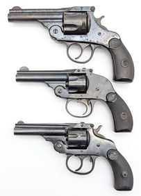 (3) Various Caliber Harrington & Richardson Top Break Revolvers