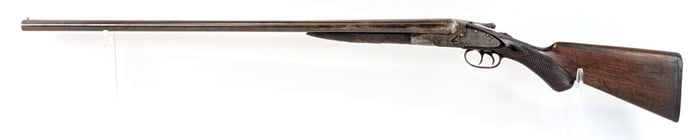 American Gun Co. Knickerbocker 12 Ga SxS Shotgun w/ Leather Case