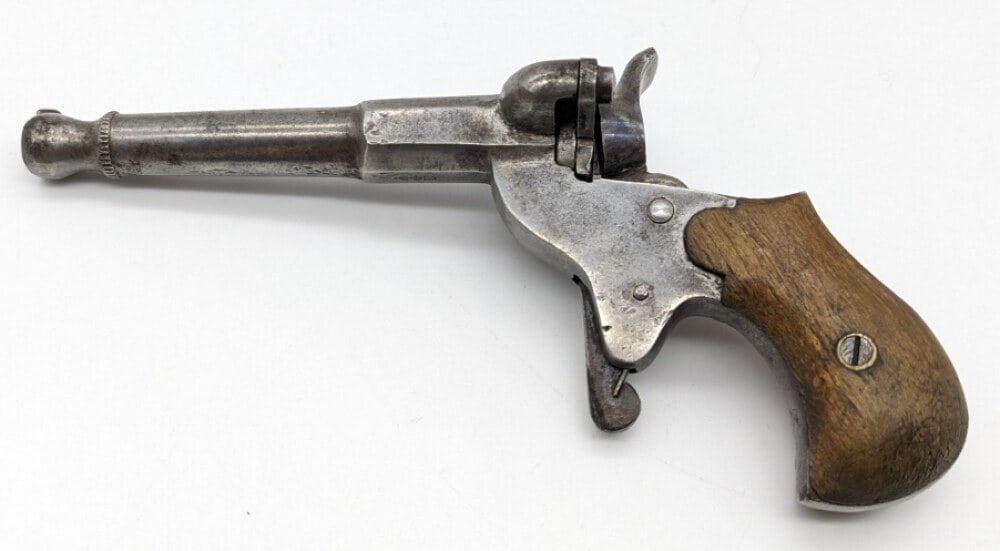 Antique German .22 Cal Single Shot Pistol (1 of 6)