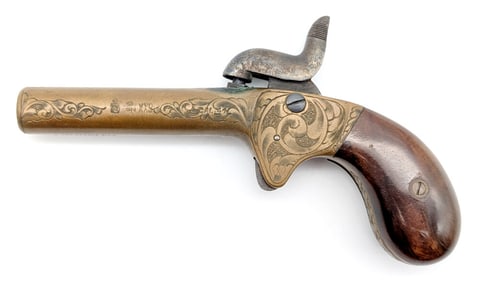 Italian Turner Kirkland .40 Cal Hideout Percussion Derringer