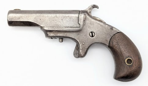 Antique L. Derringer .38 Cal Spur Trigger Single Shot Pistol