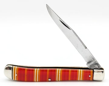 1905-20 Case Bradford Candy Stripe Celluloid Slimline Trapper