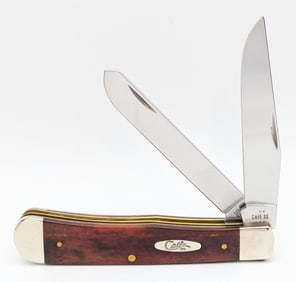 2008 Case XX Orange Micarta Bird Hook Stockman 10247H