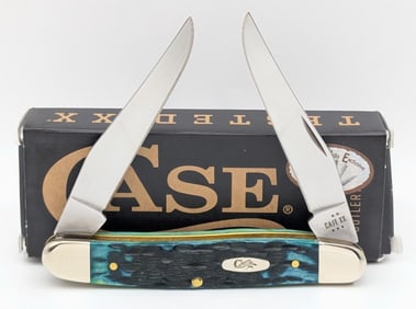 2025 Case XX Kentucky Bluegrass Bone Peach Seed Jig Muskrat w/ Box