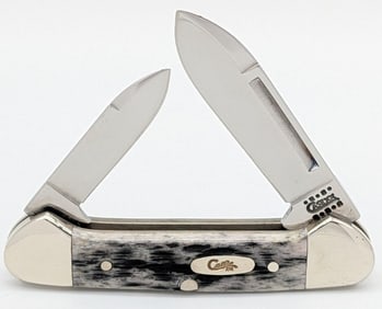 2000 Case XX Employee and Associates Set Black Bone Baby Butterbean 1 of 350 62132