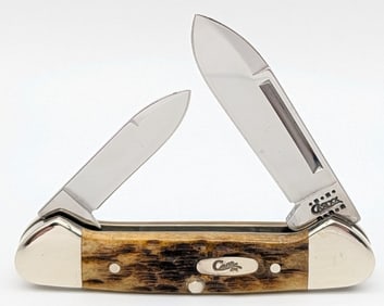 2000 Case XX Employee and Associates Amber Bone Baby Butterbean 1 of 350 62132