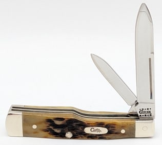 2000 Case XX Employee and Associates Set Amber Bone Small Gunstock 1 of 350 6215