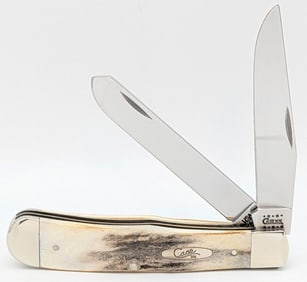 2000 Case XX Employee and Associates Set Stag Trapper 1 of 350 6254