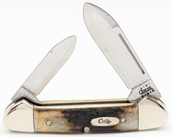 2000 Case XX Employee and Associates Set Stag Baby Butterbean 1 of 350 52132