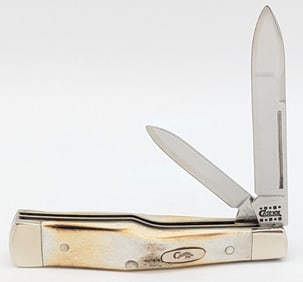 2000 Case XX Employee and Associates Set Stag Small Gunstock 1 of 350 5215