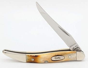 2000 Case XX Employee and Associates Set Stag Small Texas Toothpick 1 of 350 510096