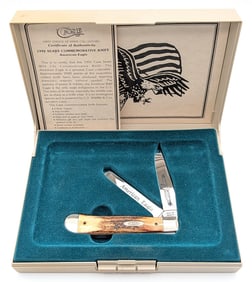 1992 Case XX American Eagle Wildlife Series Stag Trapper 5254 w/ Case