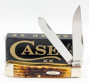 2025 Case XX Honeycomb Bone Heritage Jig Trapper 6254 w/ Box