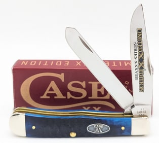 2025 Case XX Ltd Edition XXXVIII Ocean Blue Bone Gator Jig Trapper 6254 w/ Box