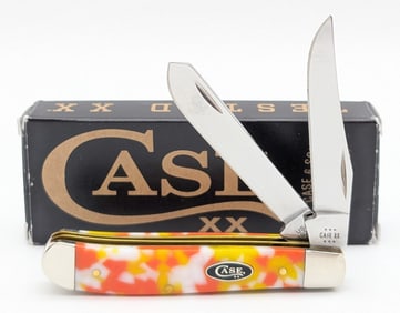 2024 Case XX Candy Corn Kirinite Mini Trapper 6207 w/ Box