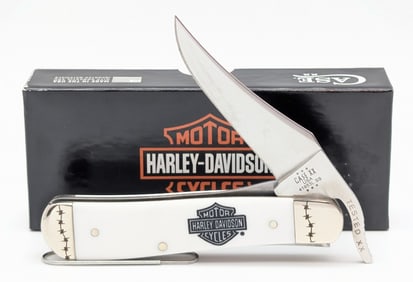 2024 Case XX Harley-Davidson Synthetic White Russlock 41953L w/ Box