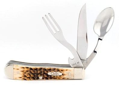 2021 Case XX Amber Bone Hobo Trapper 6354HB