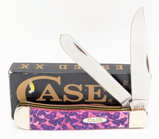 Ltd 2023 Case XX Faux Pearl Butterfly Trapper 9254 w/ Box