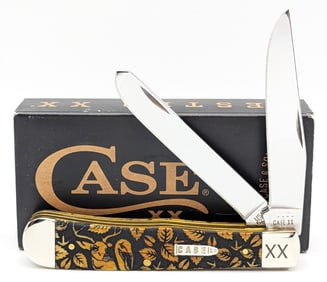 Ltd 2022 Case XX Strut & Rut Antique Bone Trapper 6254 w/ Case