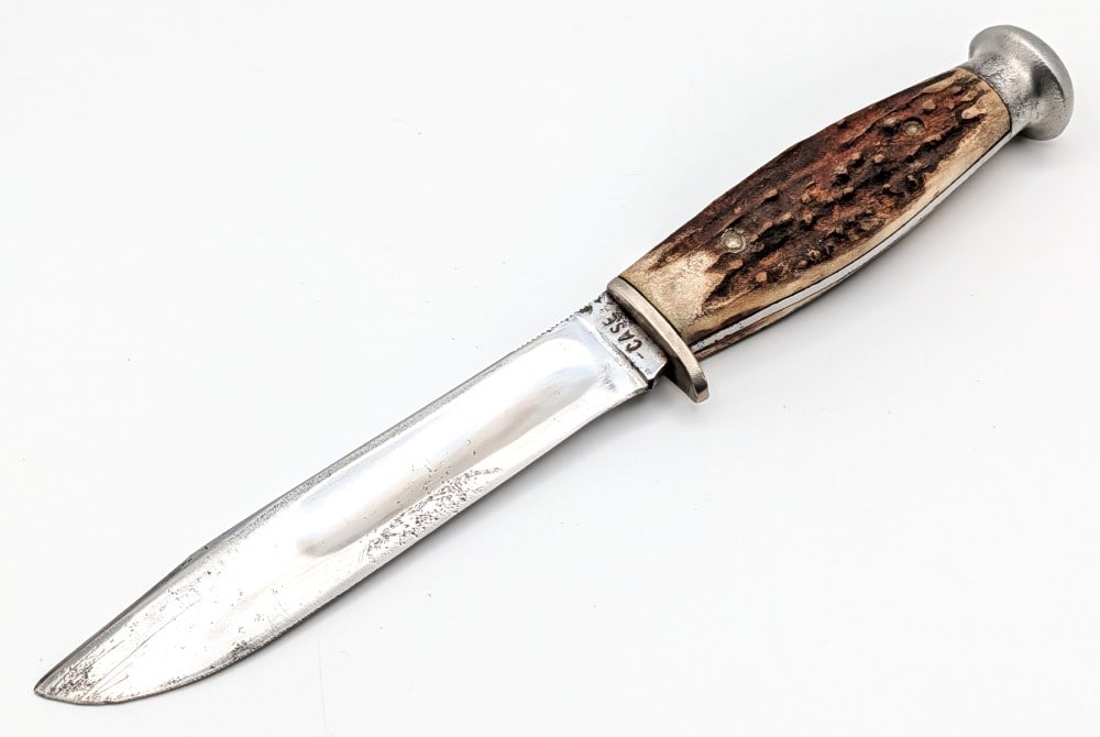 1940-65 Case XX Stag Fixed Blade Hunting Knife (1 of 7)