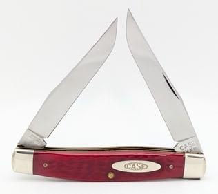 1995 Case XX Classic 1 of 250 Red Bone Muskrat Knife 620093