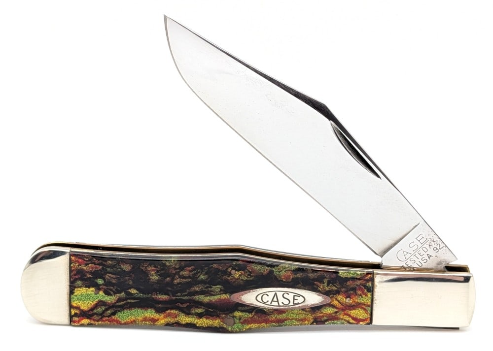 1992 Case XX Classic 1 of 400 Christmas Tree Celluloid Coke Bottle Knife 71050 (1 of 4)