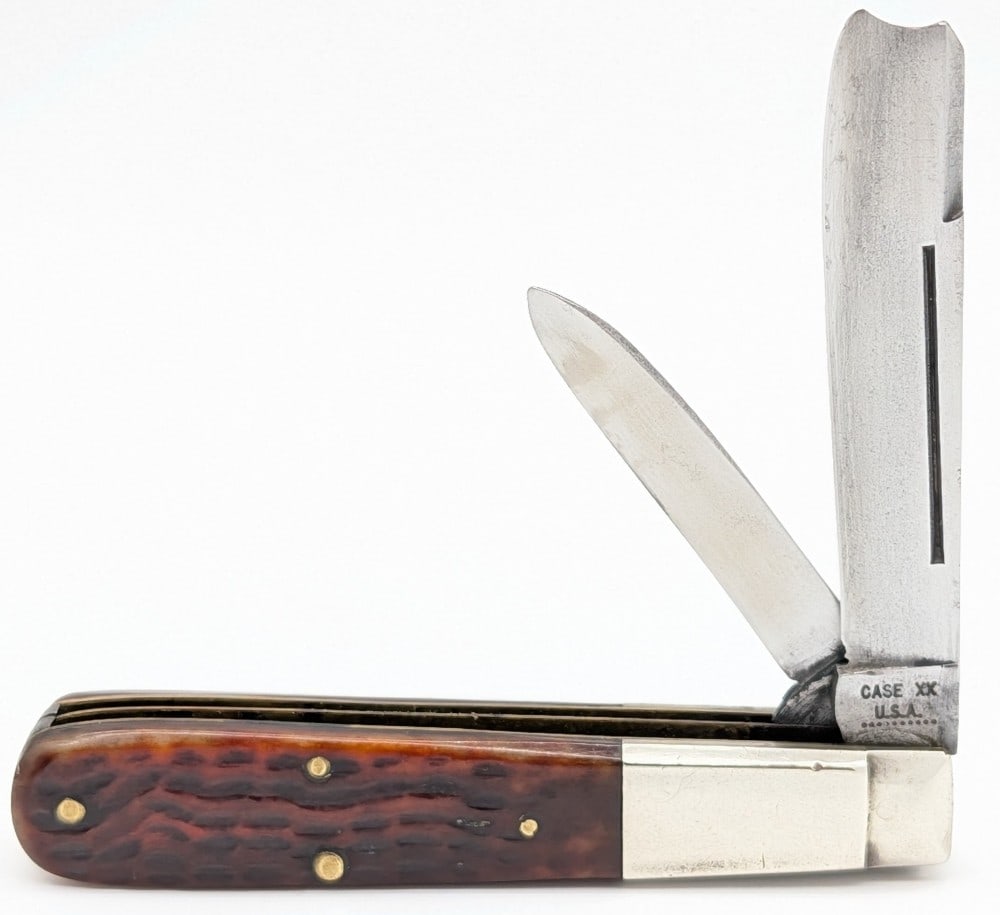 1970 Case XX Jig Bone Long Pull Razor 6205R (1 of 4)