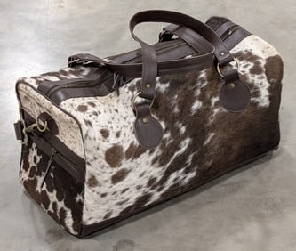 Cowhide Leather Travel Bag