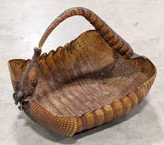 Armadillo Shell Basket Taxidermy