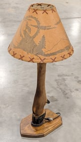 Elk Leg Lamp