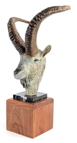 Ltd Bronze Ibex by David Drago
