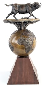 1999 Fred Boyer Bronze Water Buffalo