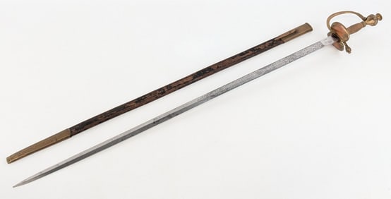 Prussian P.D. Luneschloss M1816 Dress Sword w/ Scabbard