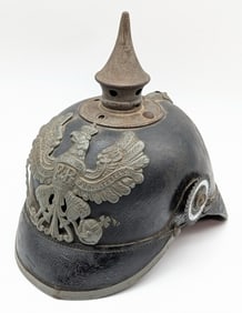 WWI Imperial German Prussian Pickelhaube Spike Helmet