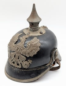 WWI Imperial German Prussian Spike Top Pickelhaube Helmet